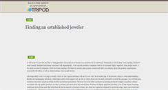 Desktop Screenshot of gemjewelstore.tripod.com