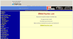 Desktop Screenshot of bibleclass.tripod.com