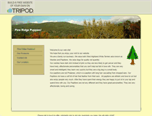 Tablet Screenshot of pineridge-puppies.tripod.com