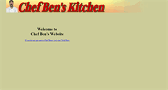 Desktop Screenshot of chefben.tripod.com