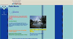 Desktop Screenshot of faithword1.tripod.com