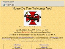 Tablet Screenshot of detyre.tripod.com