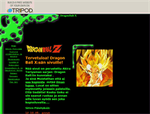 Tablet Screenshot of dragon-ball-x0.tripod.com