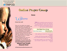 Tablet Screenshot of onlineprayer.tripod.com