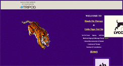 Desktop Screenshot of littletigertaichi.tripod.com