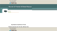 Desktop Screenshot of bouvandfriends.tripod.com