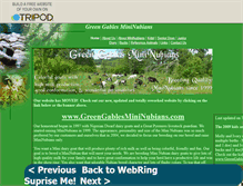 Tablet Screenshot of greengablesfarm.tripod.com