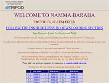 Tablet Screenshot of nammabaraha.tripod.com