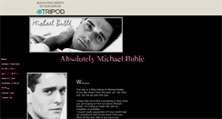 Desktop Screenshot of michaelbuble.tripod.com