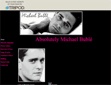 Tablet Screenshot of michaelbuble.tripod.com