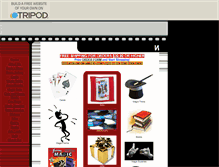 Tablet Screenshot of dallasmagicshows.tripod.com