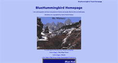 Desktop Screenshot of bluehummingbird.tripod.com