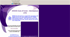 Desktop Screenshot of momsclubmarketplace.tripod.com