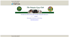 Desktop Screenshot of cavyclub.tripod.com