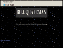 Tablet Screenshot of billquateman.tripod.com