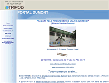 Tablet Screenshot of portaldumont.tripod.com