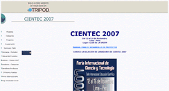 Desktop Screenshot of cientec2007.tripod.com