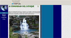 Desktop Screenshot of lacomunidaddelbosque.tripod.com
