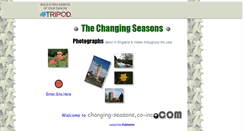 Desktop Screenshot of changing-seasons.tripod.com