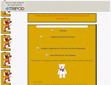Tablet Screenshot of mnchildcareproviders.tripod.com