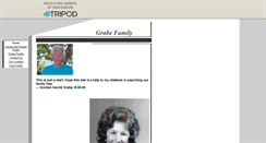 Desktop Screenshot of ggrabe.tripod.com