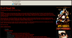 Desktop Screenshot of evildeadd6.tripod.com