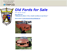 Tablet Screenshot of oldfordsforsale.tripod.com
