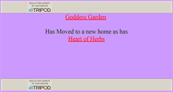 Desktop Screenshot of goddessgarden.tripod.com