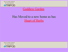 Tablet Screenshot of goddessgarden.tripod.com
