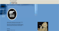 Desktop Screenshot of bear-academy.tripod.com