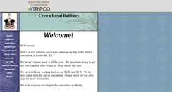 Desktop Screenshot of crownroyalrabbitry.tripod.com