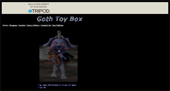 Desktop Screenshot of gothtoybox.tripod.com