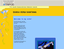 Tablet Screenshot of dianitavera.tripod.com