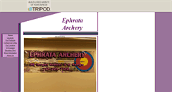 Desktop Screenshot of ephrataarchery.tripod.com