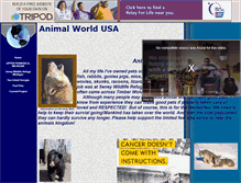 Tablet Screenshot of animalworldusa.tripod.com