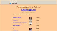 Desktop Screenshot of curioshoppe0.tripod.com