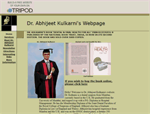 Tablet Screenshot of doctorkulkarni.tripod.com