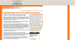 Desktop Screenshot of footballpicks2001.tripod.com