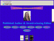 Tablet Screenshot of leaschizaschildrensauthor.tripod.com