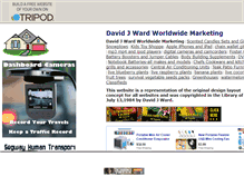 Tablet Screenshot of davidjwardmarketing.tripod.com