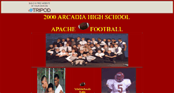 Desktop Screenshot of apachefootball.tripod.com