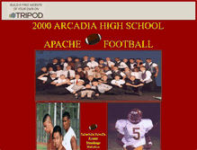 Tablet Screenshot of apachefootball.tripod.com