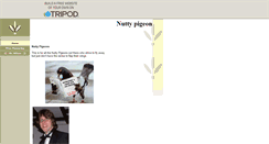 Desktop Screenshot of nuttypigeon.tripod.com