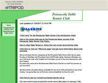 Tablet Screenshot of pensacolatabletennis.tripod.com