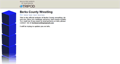 Desktop Screenshot of berkswrestling.tripod.com