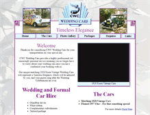 Tablet Screenshot of cwcweddingcars.tripod.com