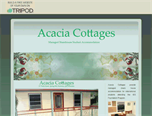 Tablet Screenshot of acaciacottages.tripod.com