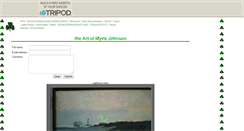Desktop Screenshot of myrlejohnson.tripod.com