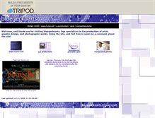 Tablet Screenshot of bluegeckoarts.tripod.com