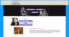 Desktop Screenshot of mackenziephillips.tripod.com